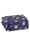 Luxury Home Evil Eye Plush Fleece Throw Blanket