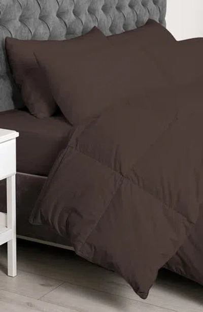 Luxury Home Microfiber 6-piece Comforter Set In Brown