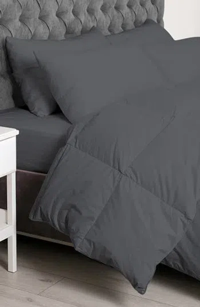 Luxury Home Microfiber 6-piece Comforter Set In Gray