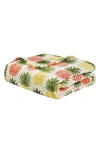 Luxury Home Pineapple Plush Throw Blanket