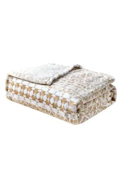 Luxury Home Ultra Soft Plush Throw Blanket In Multi