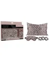Luxury Home Silky Satin Pillowcase Set In Multi