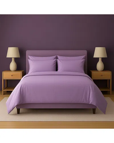 Luxury Home Super-soft 1600 Series Bed Sheet Set In Purple