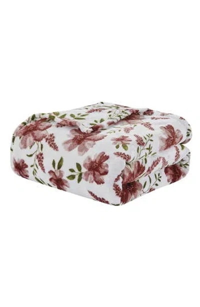 Luxury Home Ultrasoft Plush Throw Blanket In Multi