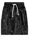 Luxury Lab Milano Man Shorts & Bermuda Shorts Black Size Xxs Polyester, Elastane