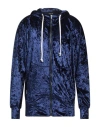 Luxury Lab Milano Man Sweatshirt Blue Size Xs Polyester, Elastane In Blue