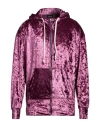 Luxury Lab Milano Man Sweatshirt Plum Size Xs Polyester, Elastane In Purple