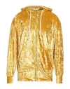 Luxury Lab Milano Man Sweatshirt Yellow Size Xs Polyester, Elastane