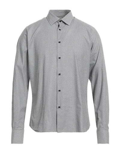 Luxury Man Shirt Grey Size Xl Cotton