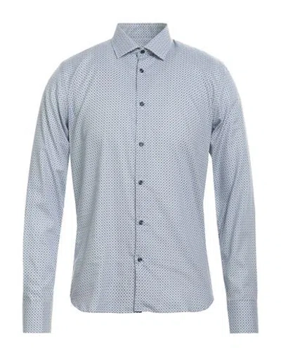 Luxury Man Shirt Light Grey Size 3xl Cotton