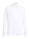 Luxury Man Shirt White Size 17 ½ Cotton, Elastane In White