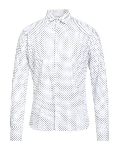 Luxury Man Shirt White Size M Cotton