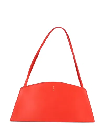 Luxury Supply Noesi Curved-frame Shoulder Bag In Red