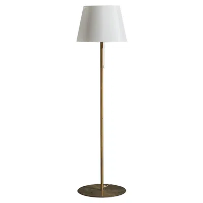 Pre-owned Luxus Vittsjö , Floor Lamp, Brass, Sweden, 1960s In Transparent