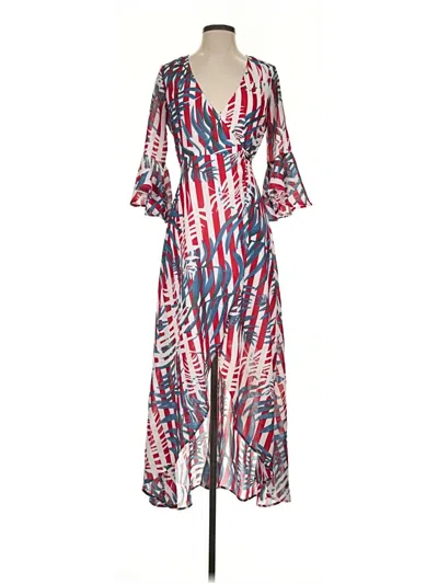 Pre-owned Luxxel Casual Dress In Red