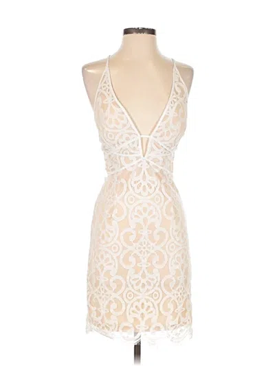 Pre-owned Luxxel Cocktail Dress In Ivory
