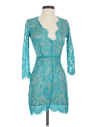 Pre-owned Luxxel Cocktail Dress In Teal