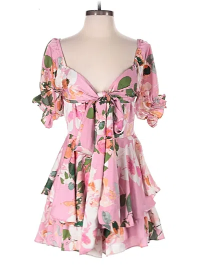 Pre-owned Luxxel Romper In Pink