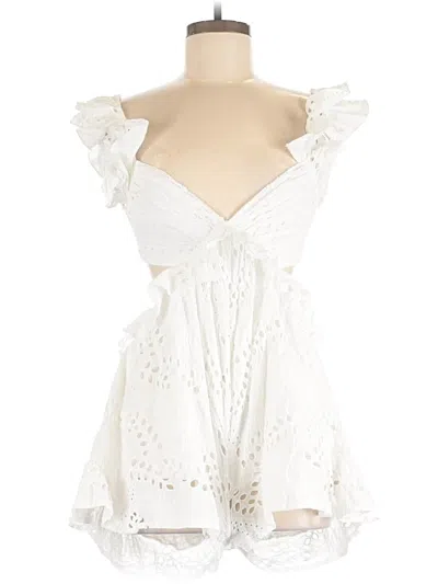 Pre-owned Luxxel Romper In White