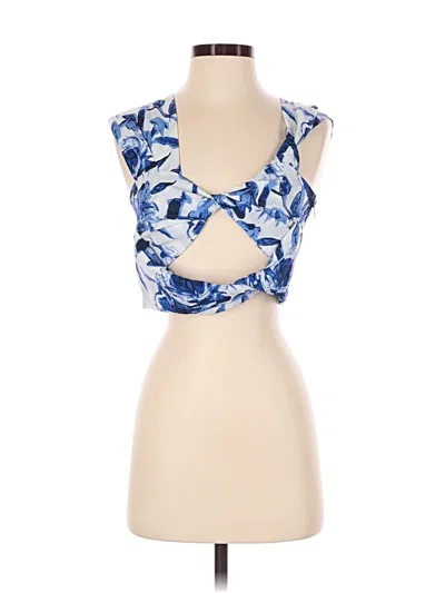 Pre-owned Luxxel Sleeveless Blouse In Blue