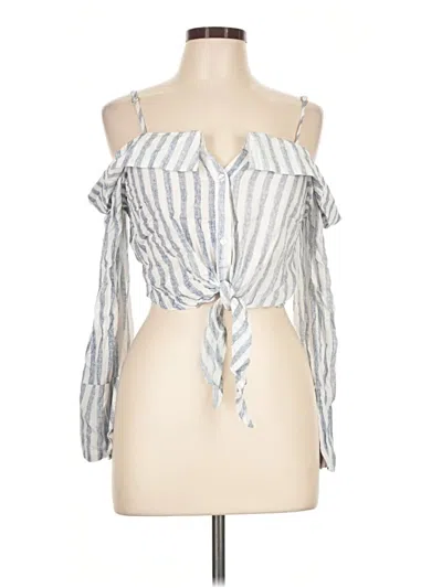 Pre-owned Luxxel Sleeveless Blouse In Blue
