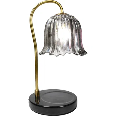 Luzè Luze Rosabell Glow Candle Warmer In Black