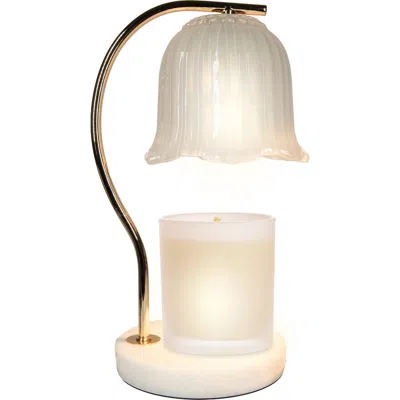 Luzè Luze Rosabell Glow Candle Warmer In Gray
