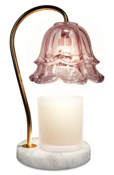 Luzè Luze Rosabell Glow Candle Warmer In Pink