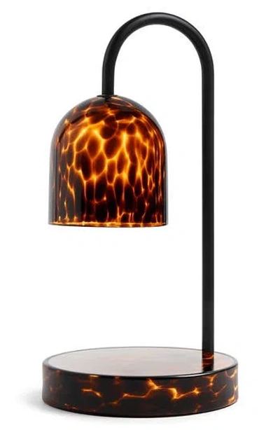 Luzè Luze Tortoise Shell Glass Candle Warmer
