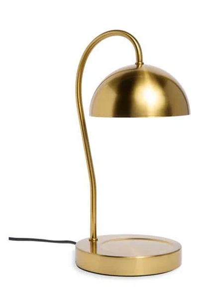 Luzè Luze Tortoise Shell Glass Candle Warmer In Bronze