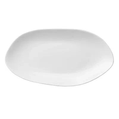 Luzerne Lancaster White Oval Plate 9.75 In By  (case Of 36) (porcelain)