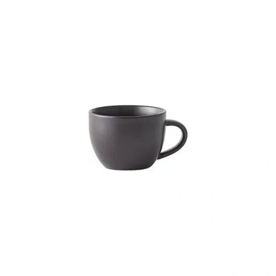 Luzerne Lava Cup 6 Oz. By  (case Of 24) (porcelain) In Black,dark Brown