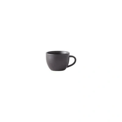 Luzerne Lava Espresso Cup 3 Oz. By  (case Of 48) (porcelain) In Black,dark Brown