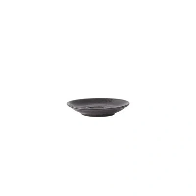 Luzerne Lava Saucer 4.25" By  (case Of 48) (porcelain) In Black,dark Brown