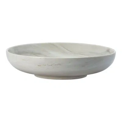 Luzerne Marble Deep Coupe Plate/ Low Bowl 7" By  (case Of 36) (porcelain) In Beige