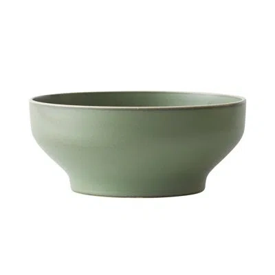 Luzerne Moira Bowl 53oz By  (case Of 12) (stoneware) In Smoky Basil