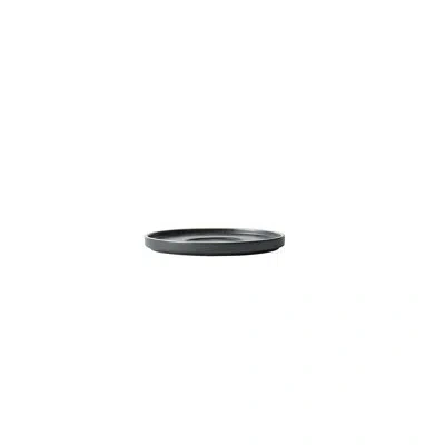 Luzerne Moira Roasted Sesame Saucer 6" By  (case Of 24) (stoneware) In Black