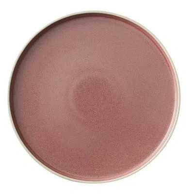 Luzerne Moira Round Plate 9 1/4" By  (case Of 12) (stoneware) In Smoky Plum