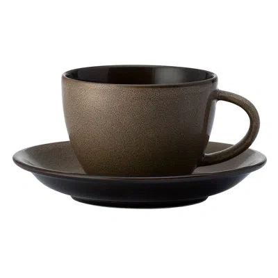 Luzerne Rustic Chestnut Espresso Cup 3 oz By  (case Of 48) (porcelain) In Brown