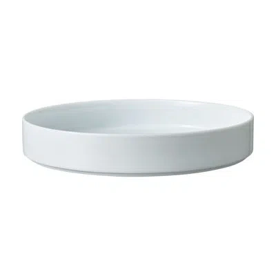 Luzerne Scandi 9 1/4" Deep Plate By  (case Of 12) (porcelain) In Bright White