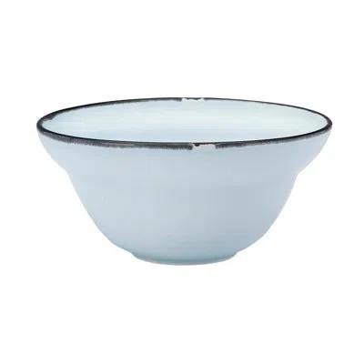 Luzerne Tin Tin Blue 5" Cereal Bowl By  (case Of 48) (porcelain) In Blue,black