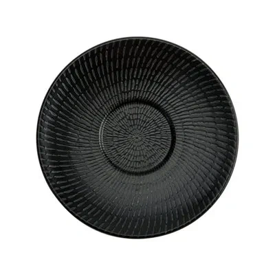 Luzerne Urban Black Saucer 5 7/8 In By  (case Of 48) (porcelain)