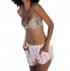 Lvhr Kiera Bra Top In Palm Print In Pink