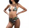 Lvhr Kiera Highwaisted Bottom In Black Botanical In Black