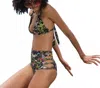Lvhr Madison Racerback Top In Black Botanical In Multi