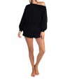 Lvhr Malia Off The Shoulder Romper In Black In Black