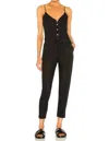 Lvhr Taylor Jumpsuit In Black In Black