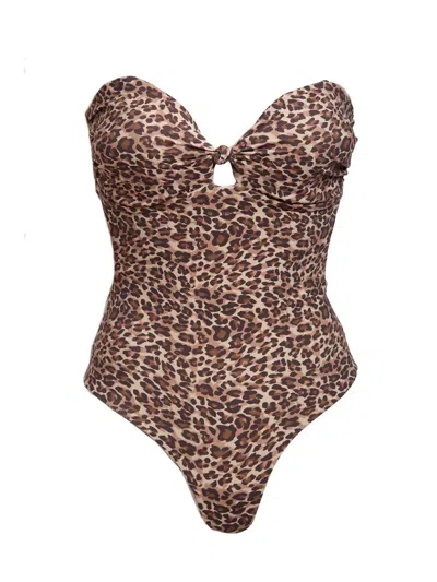 Lvhr Women's Colette One Piece In Leopard In Brown