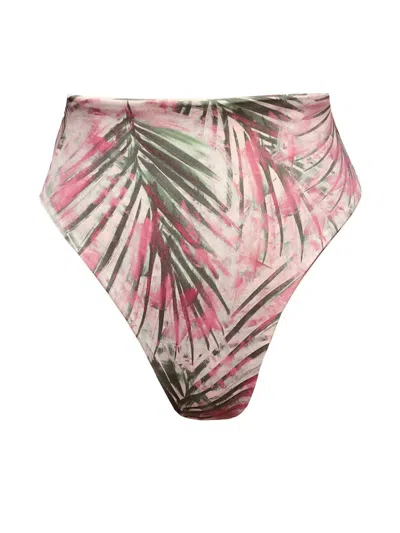 Lvhr Women's Kiera Highwaisted Bottom In Palm Print In Neutral