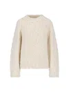 Lvir Alpaca Blend Sweater In Neutral